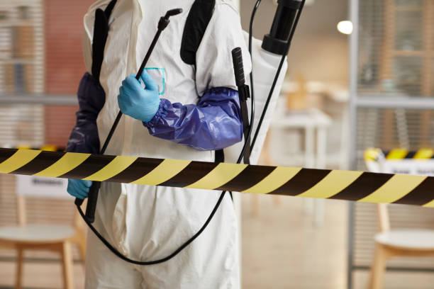 Professional Unattended Death Cleanup technician working in Hewitt, WI